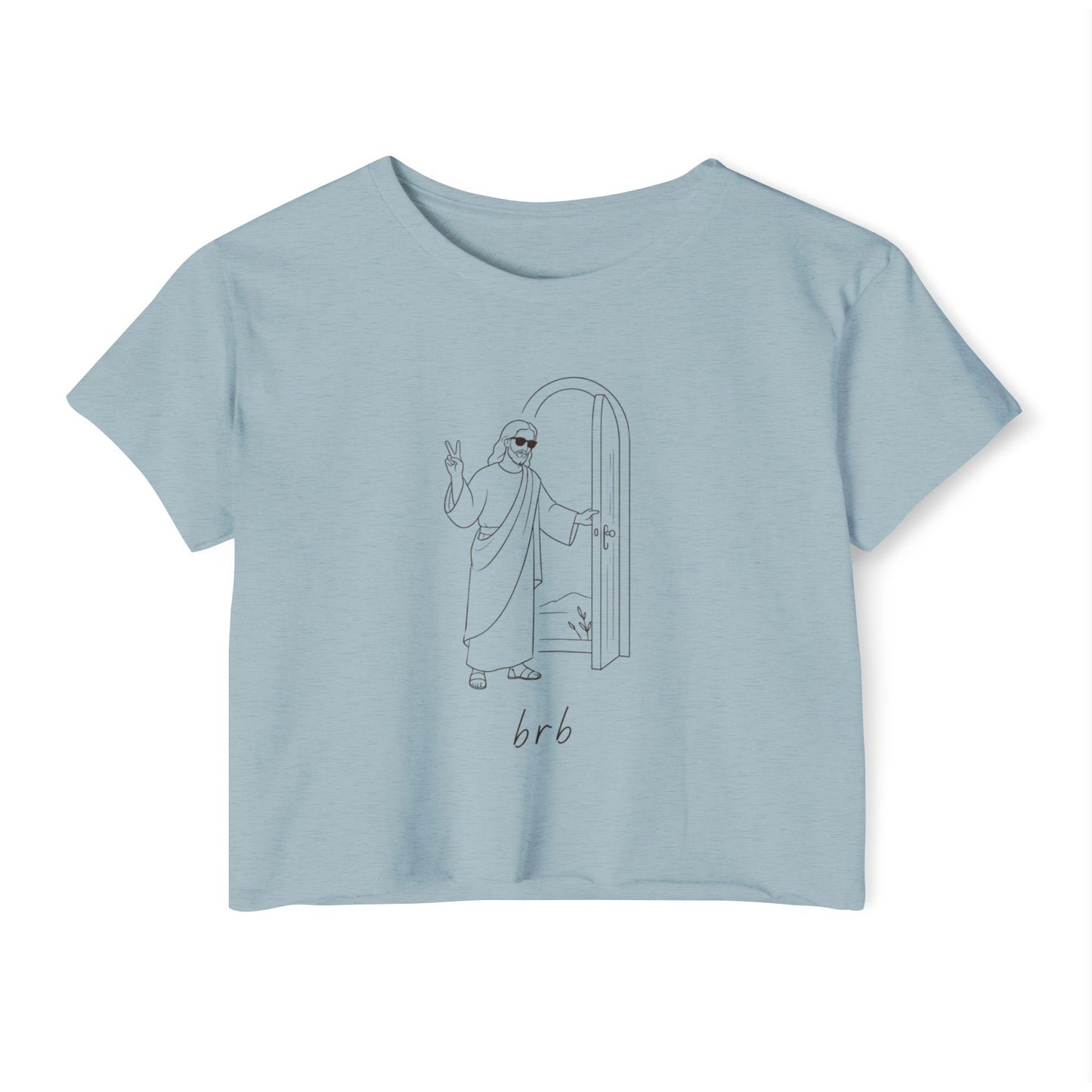 BRB Jesus Women's Crop Top