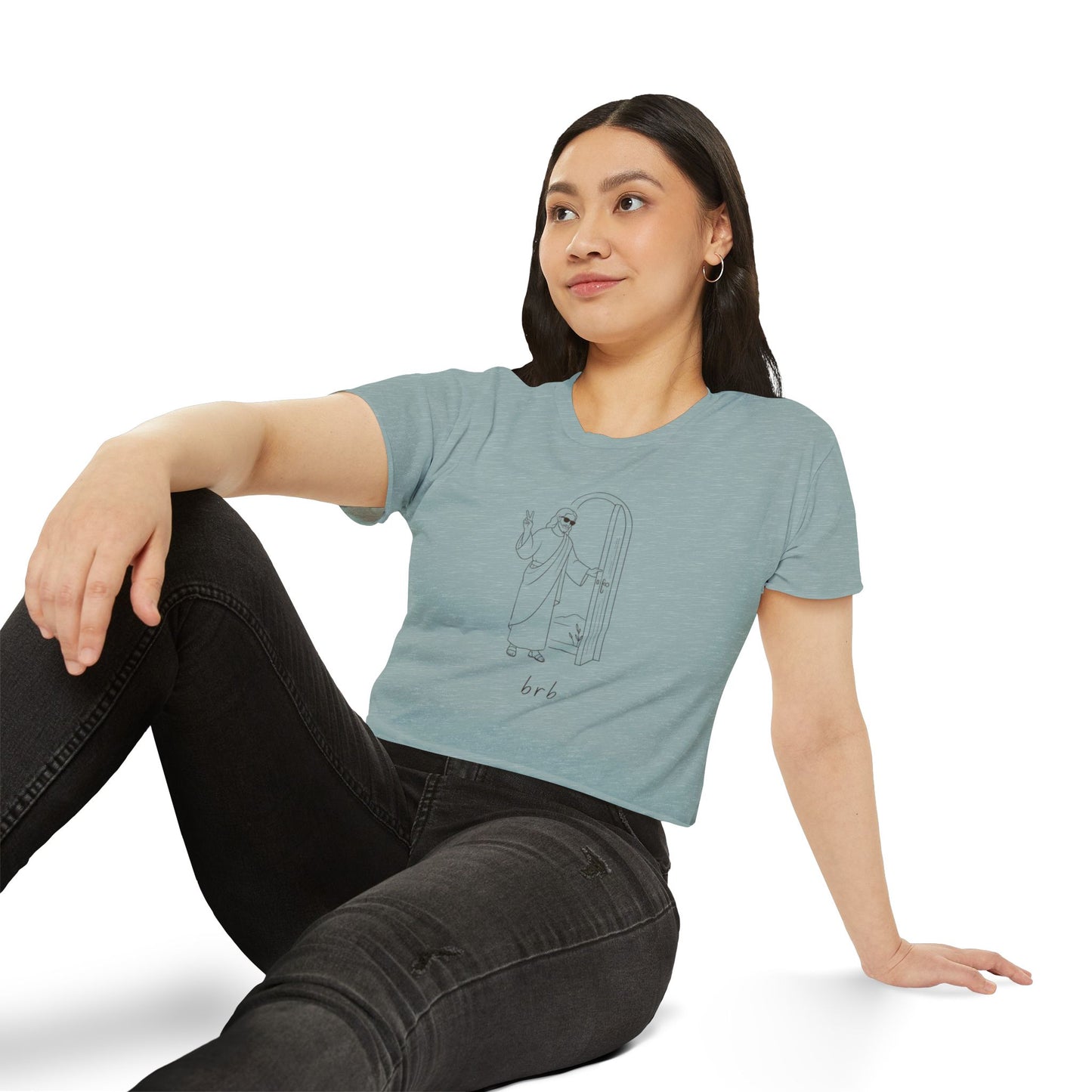 BRB Jesus Women's Crop Top