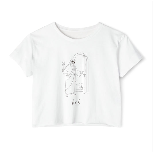 BRB Jesus Women's Crop Top