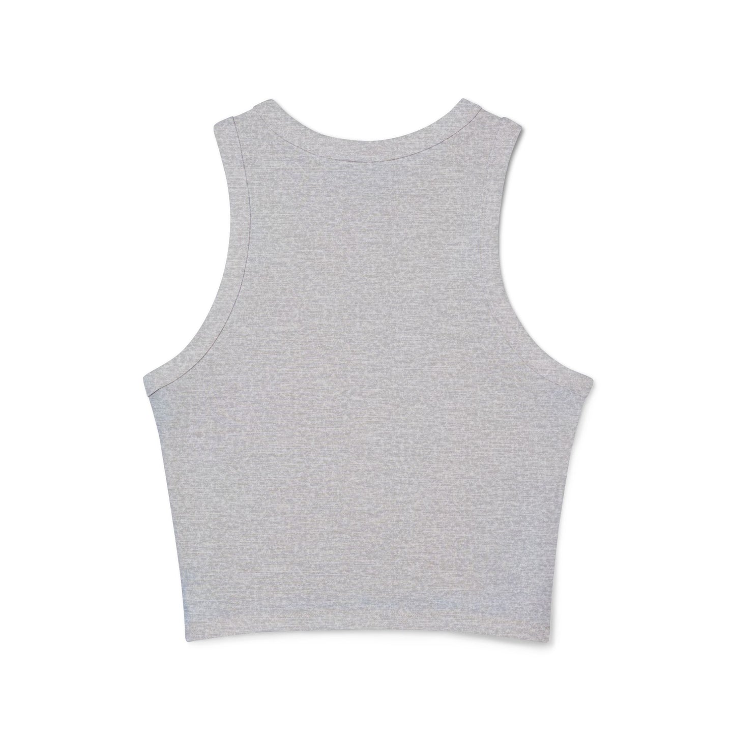 YHWH Women's Micro Rib Racer Tank Top