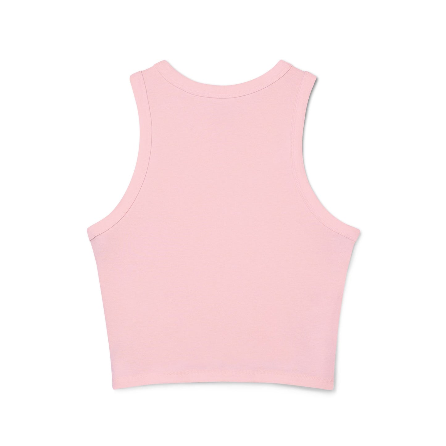 YHWH Women's Micro Rib Racer Tank Top