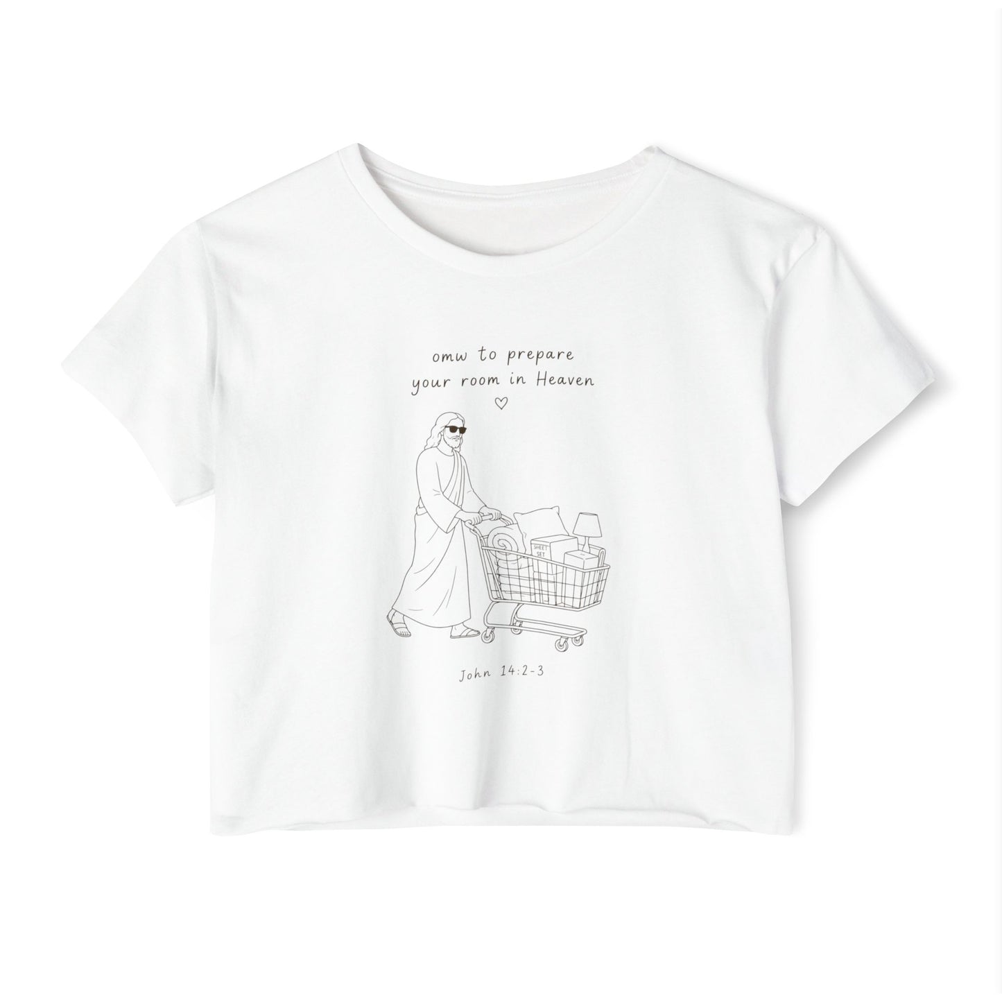 OMW Jesus Women's Crop Top