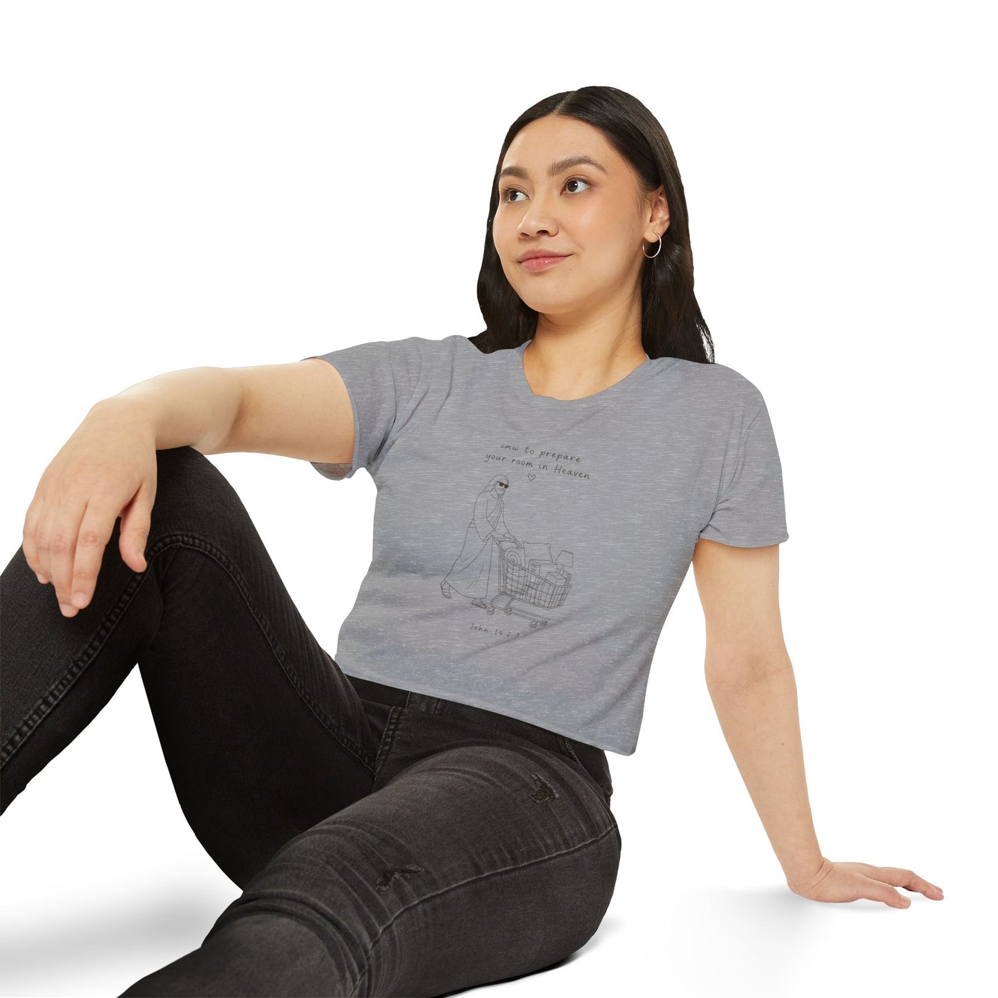 OMW Jesus Women's Crop Top