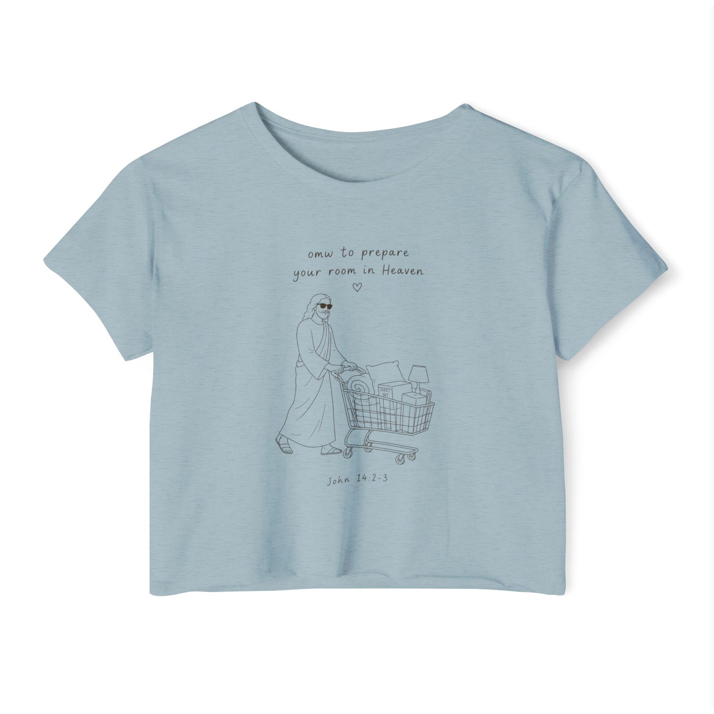 OMW Jesus Women's Crop Top