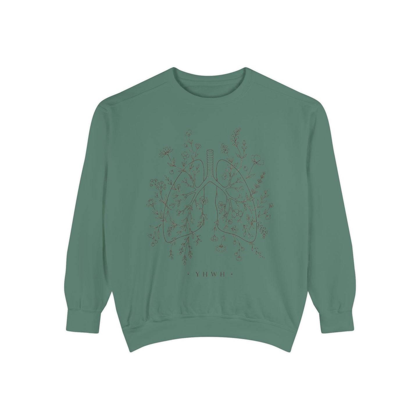 YHWH Unisex Garment-Dyed Sweatshirt