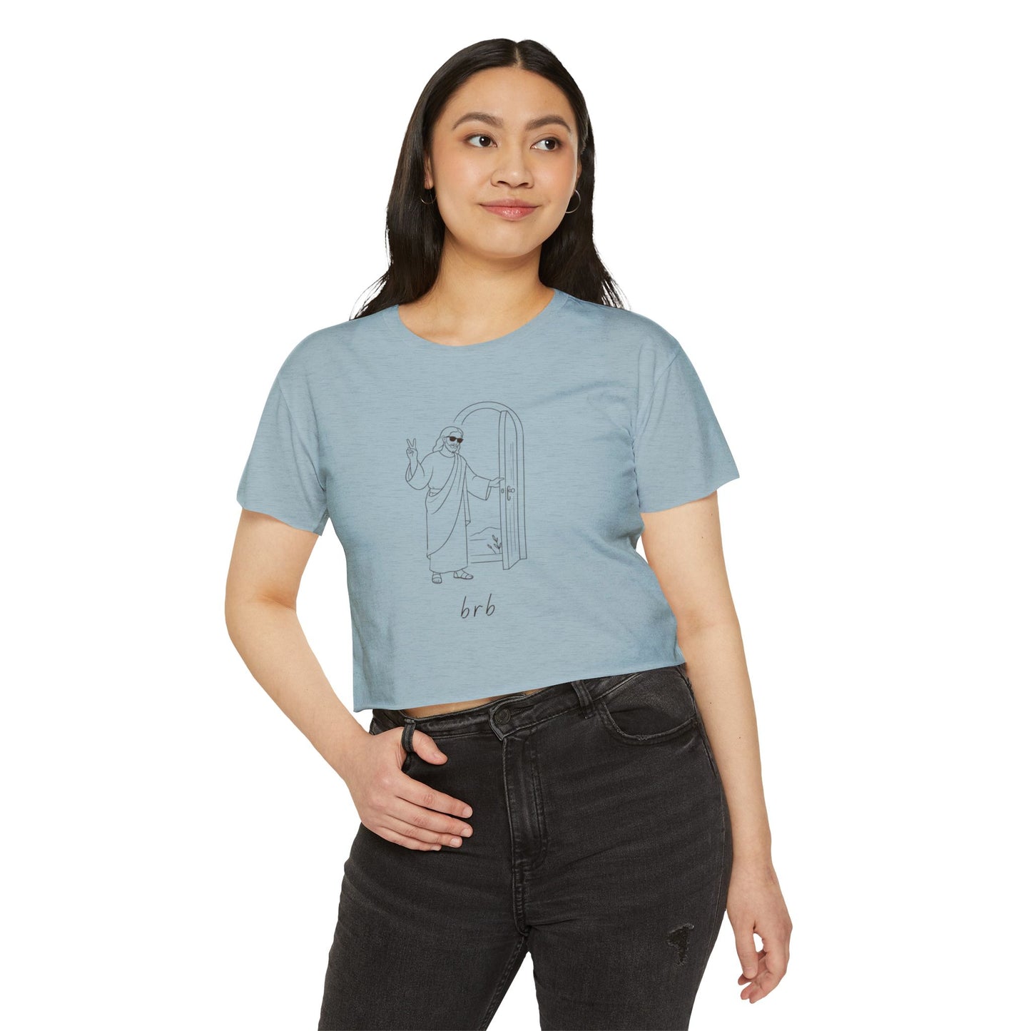 BRB Jesus Women's Crop Top