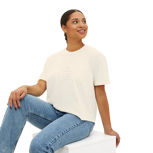 If The Stars Women's Boxy Tee