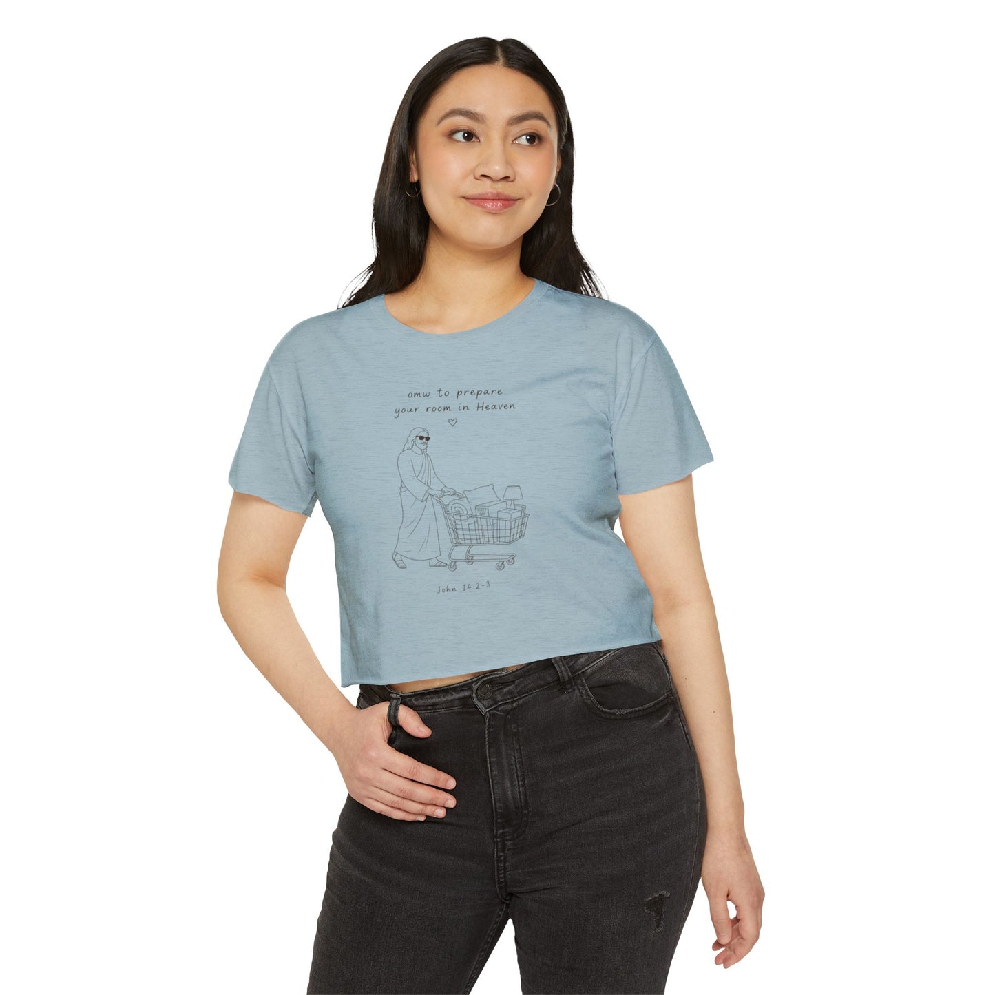 OMW Jesus Women's Crop Top