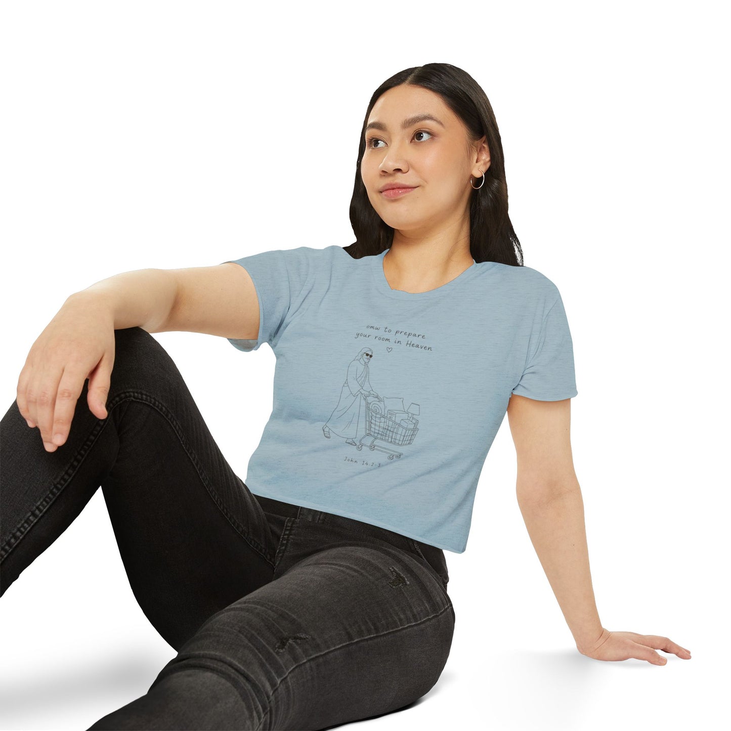 OMW Jesus Women's Crop Top
