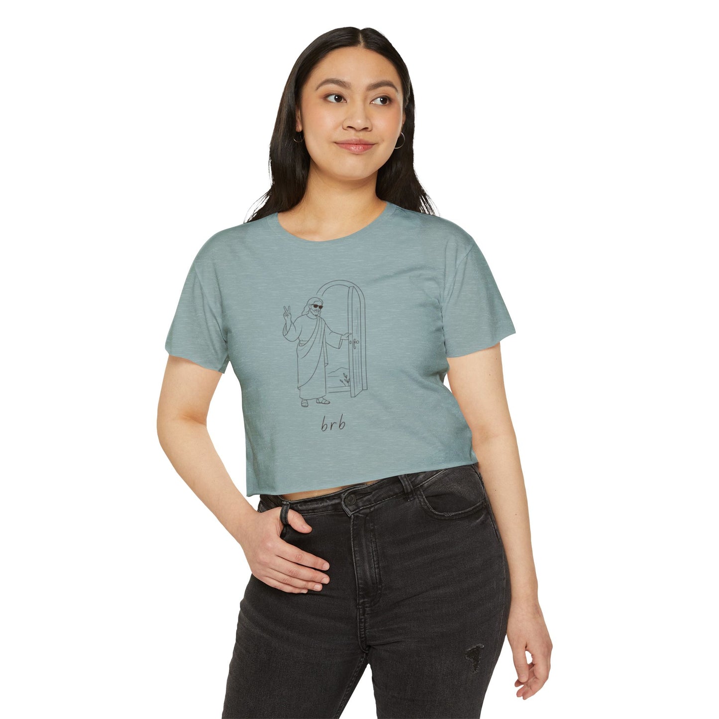 BRB Jesus Women's Crop Top