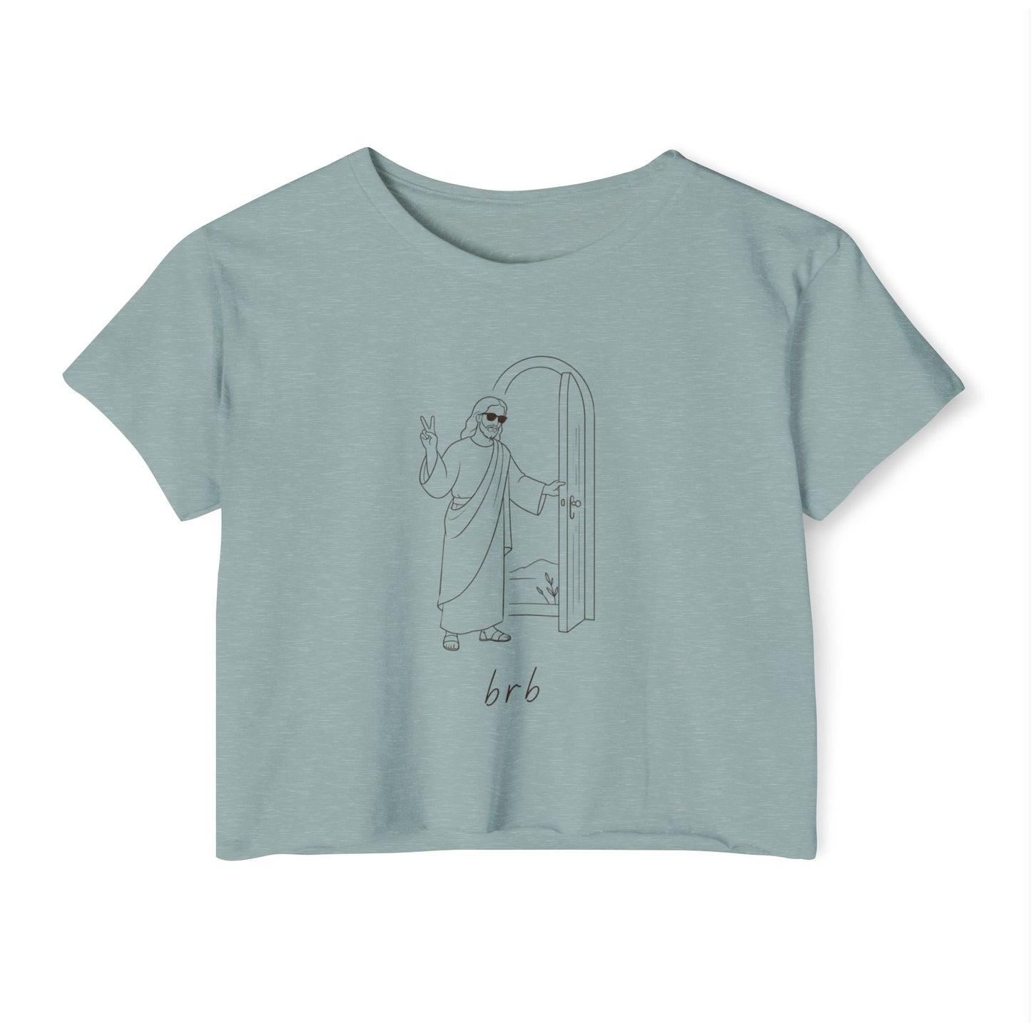 BRB Jesus Women's Crop Top