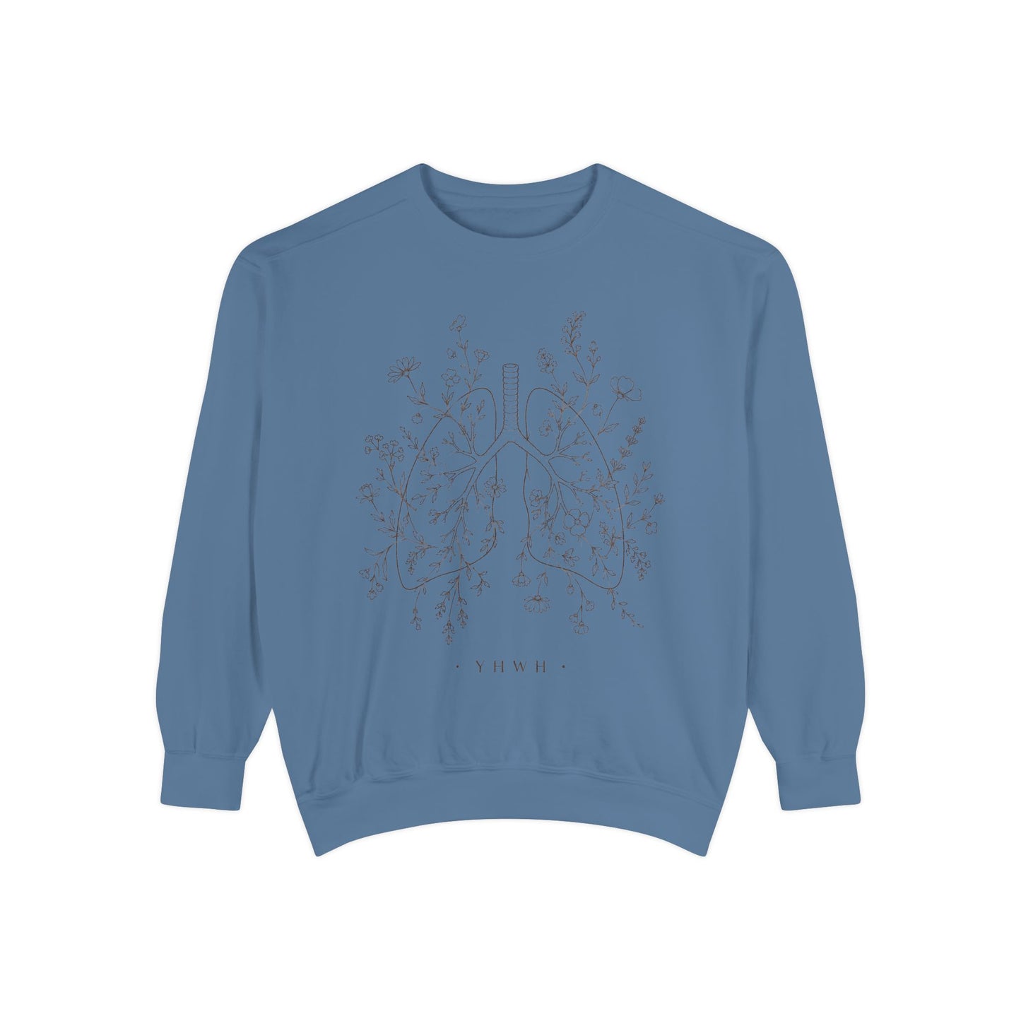 YHWH Unisex Garment-Dyed Sweatshirt
