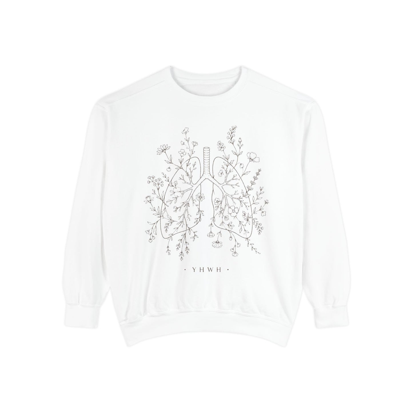 YHWH Unisex Garment-Dyed Sweatshirt