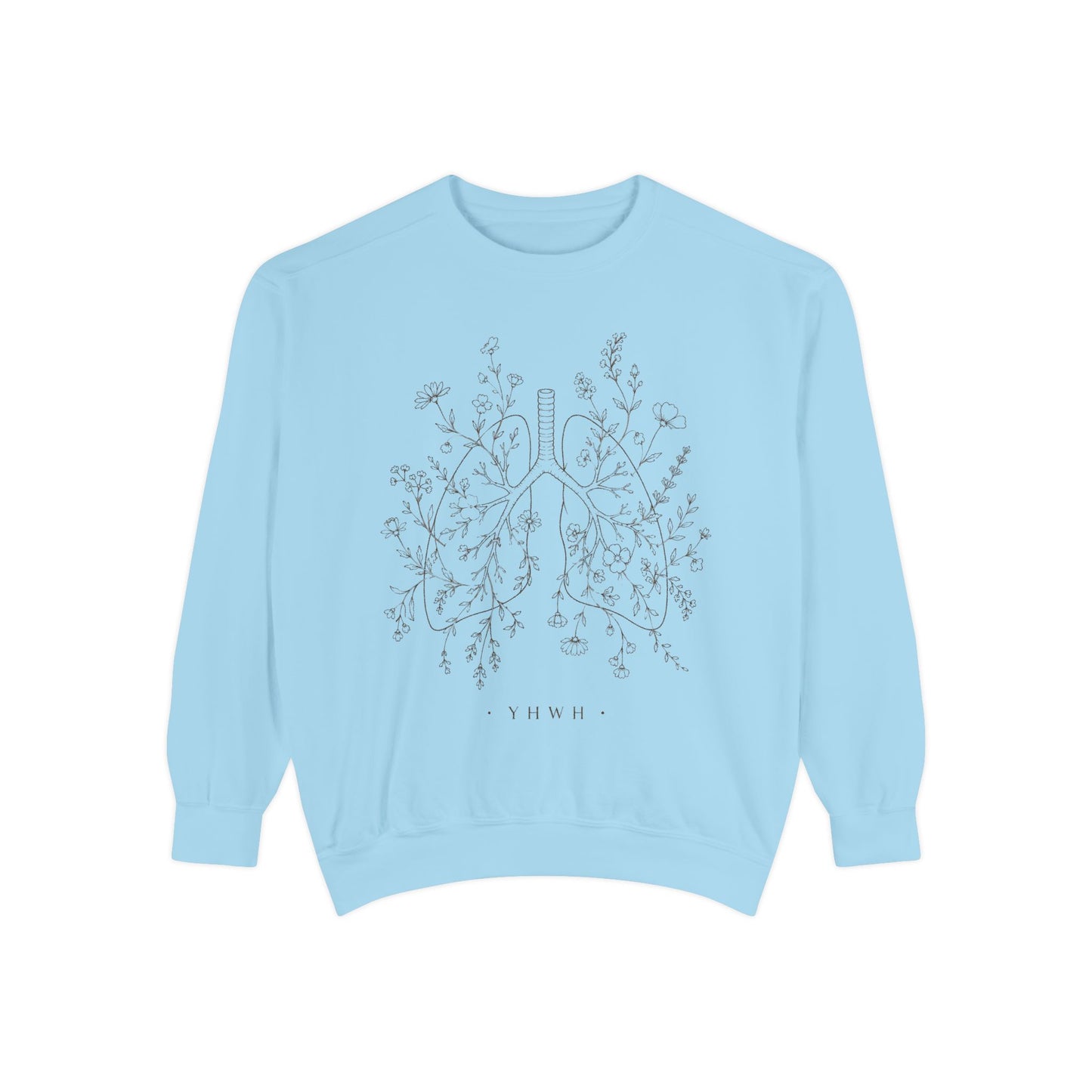 YHWH Unisex Garment-Dyed Sweatshirt