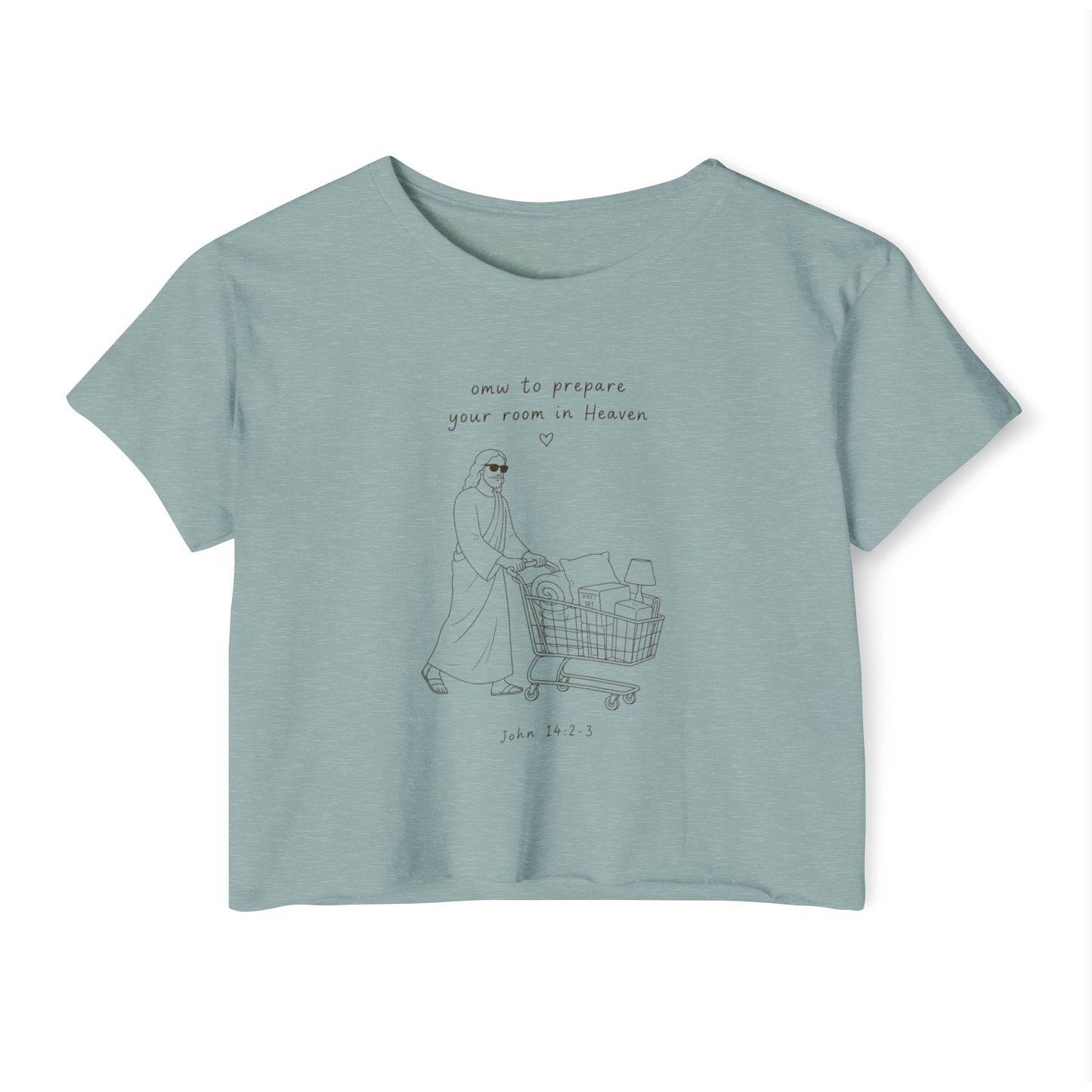 OMW Jesus Women's Crop Top