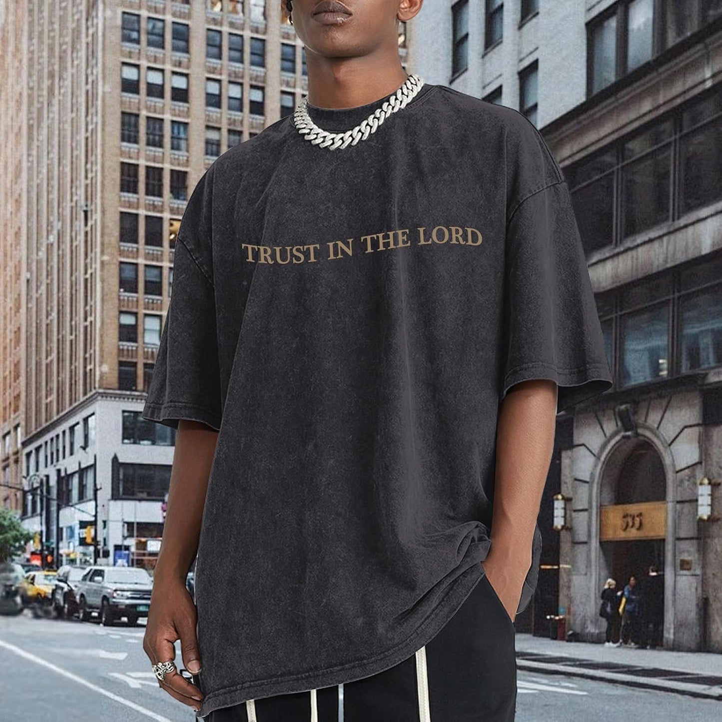 Faithful Oversized Men's Tees