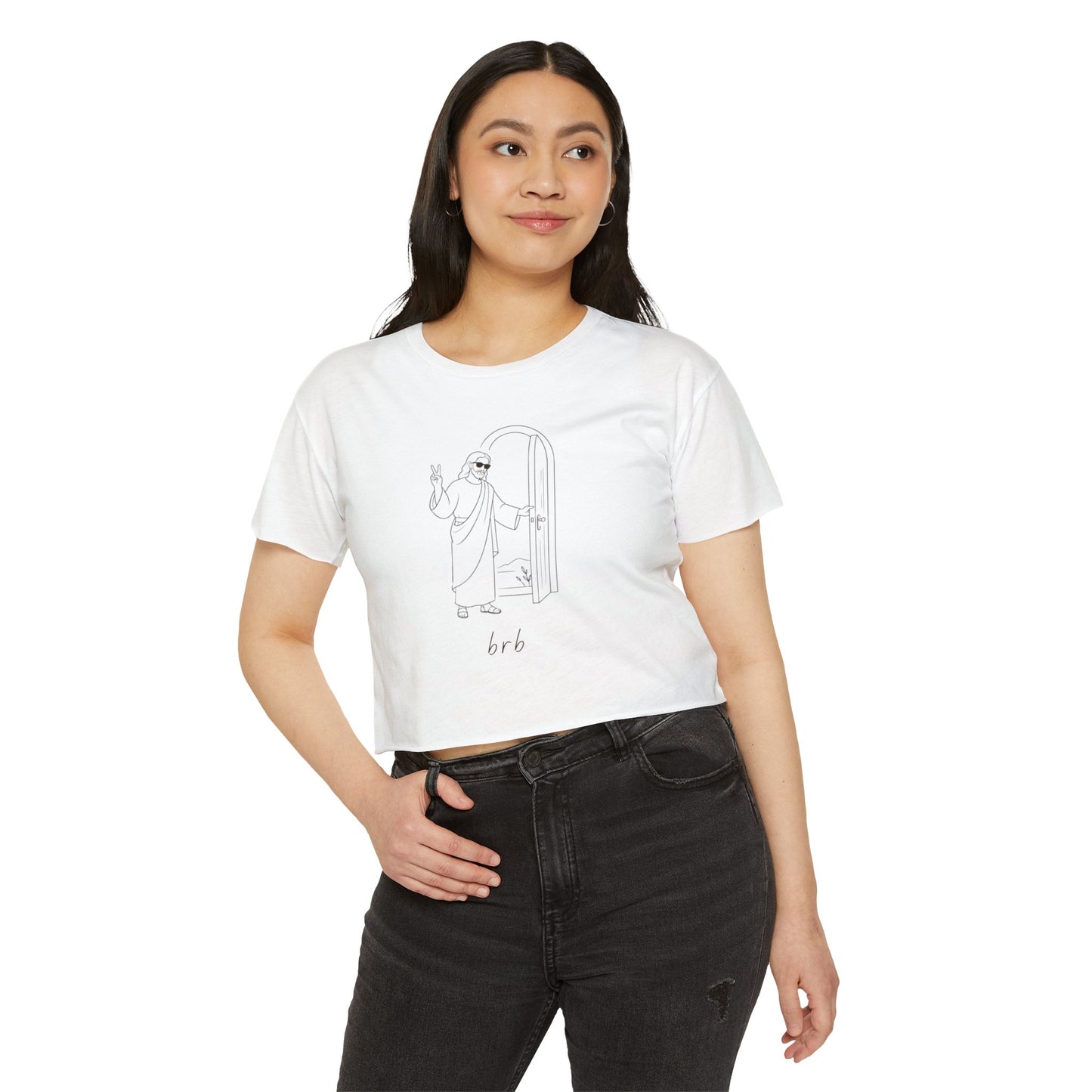 BRB Jesus Women's Crop Top