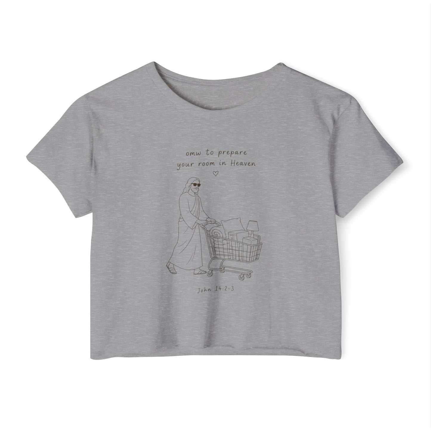 OMW Jesus Women's Crop Top