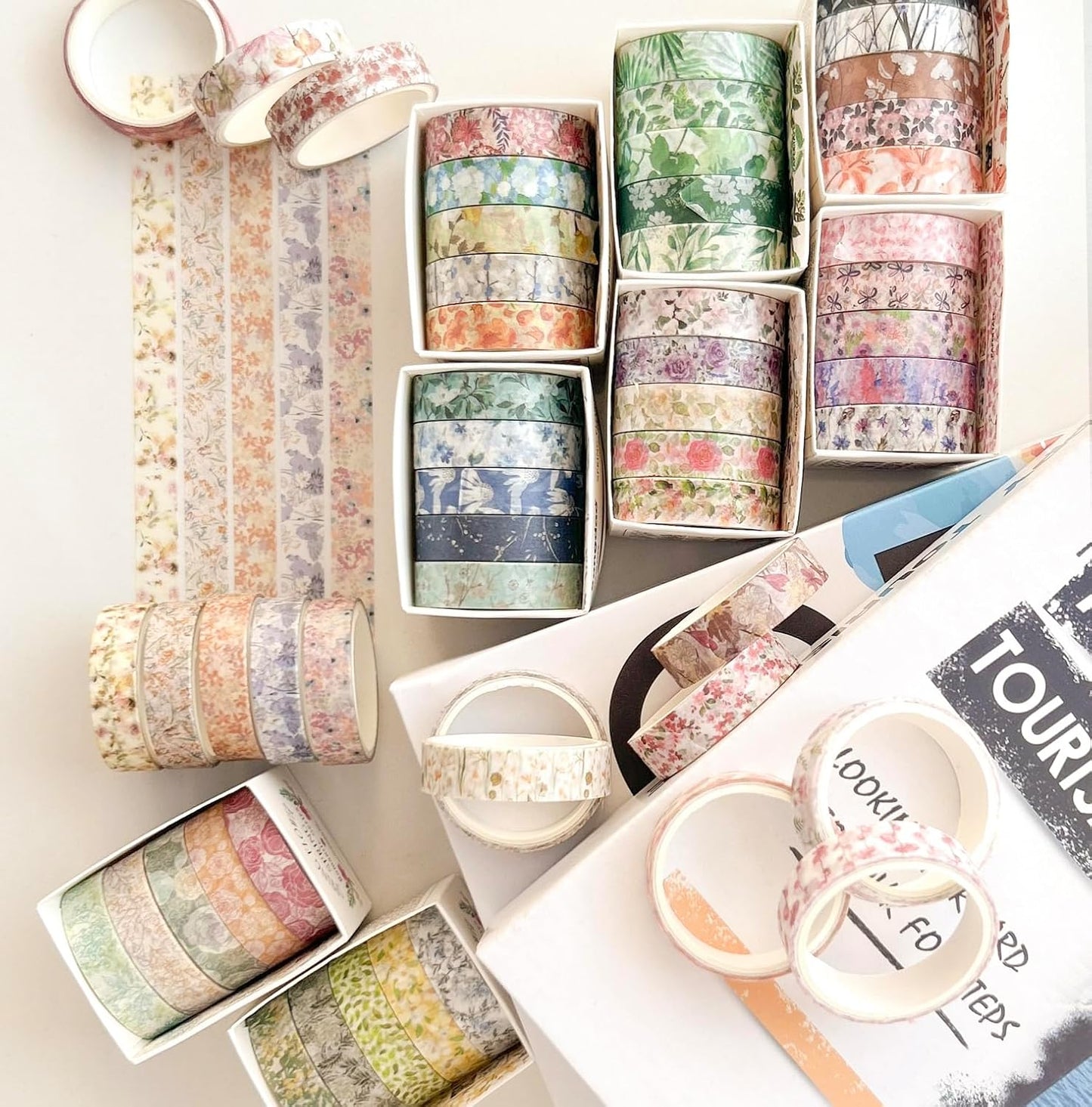 Floral Joy Washi Tape Set