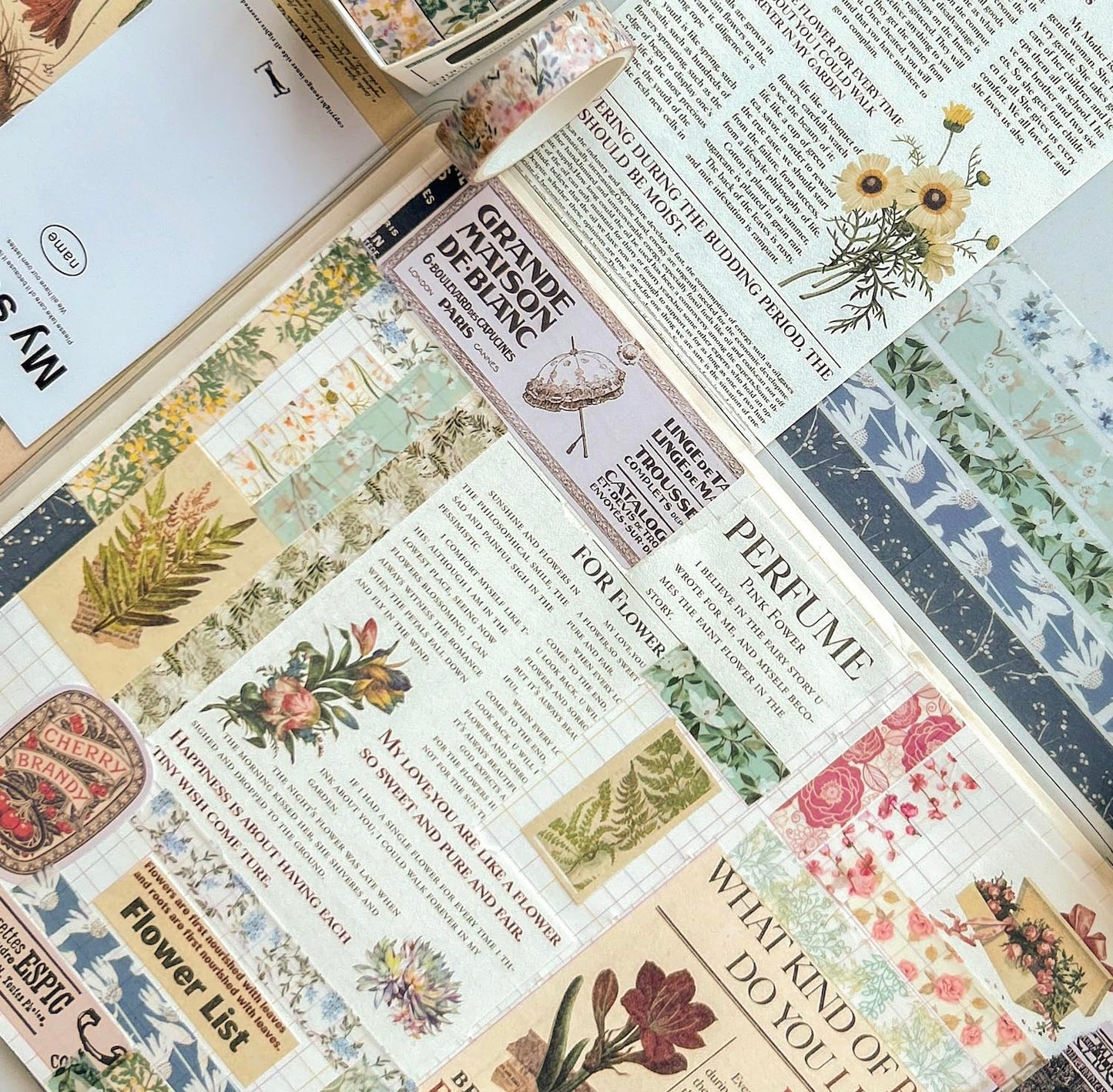 Floral Joy Washi Tape Set