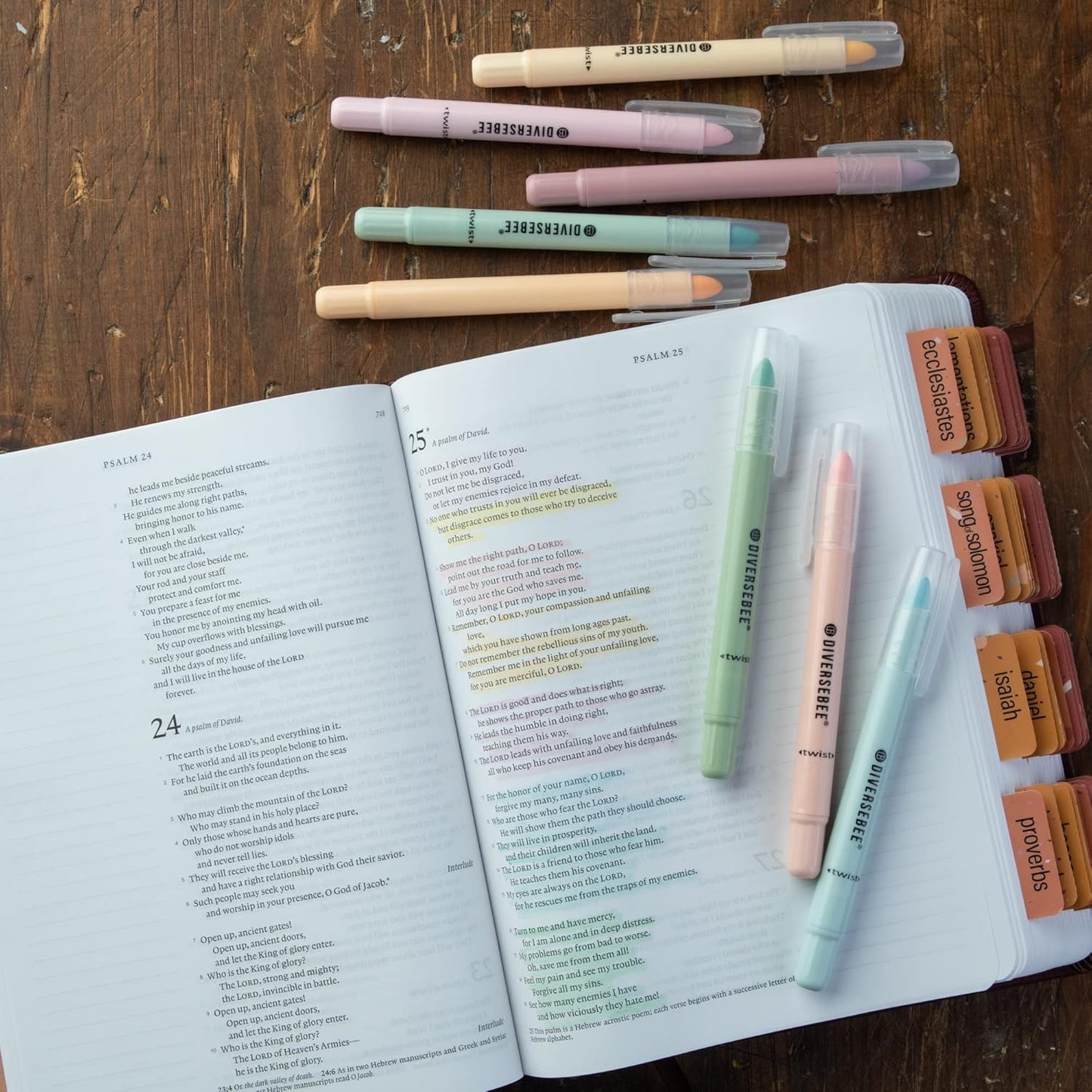 Vibrant Bible Highlighter Set