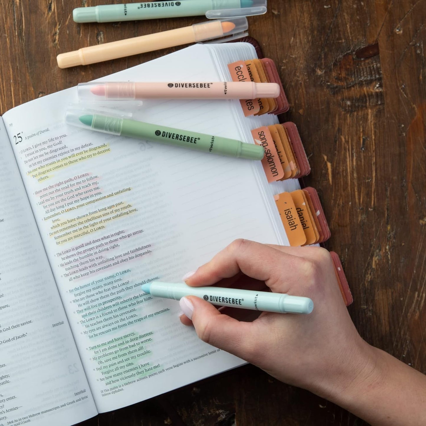 Vibrant Bible Highlighter Set