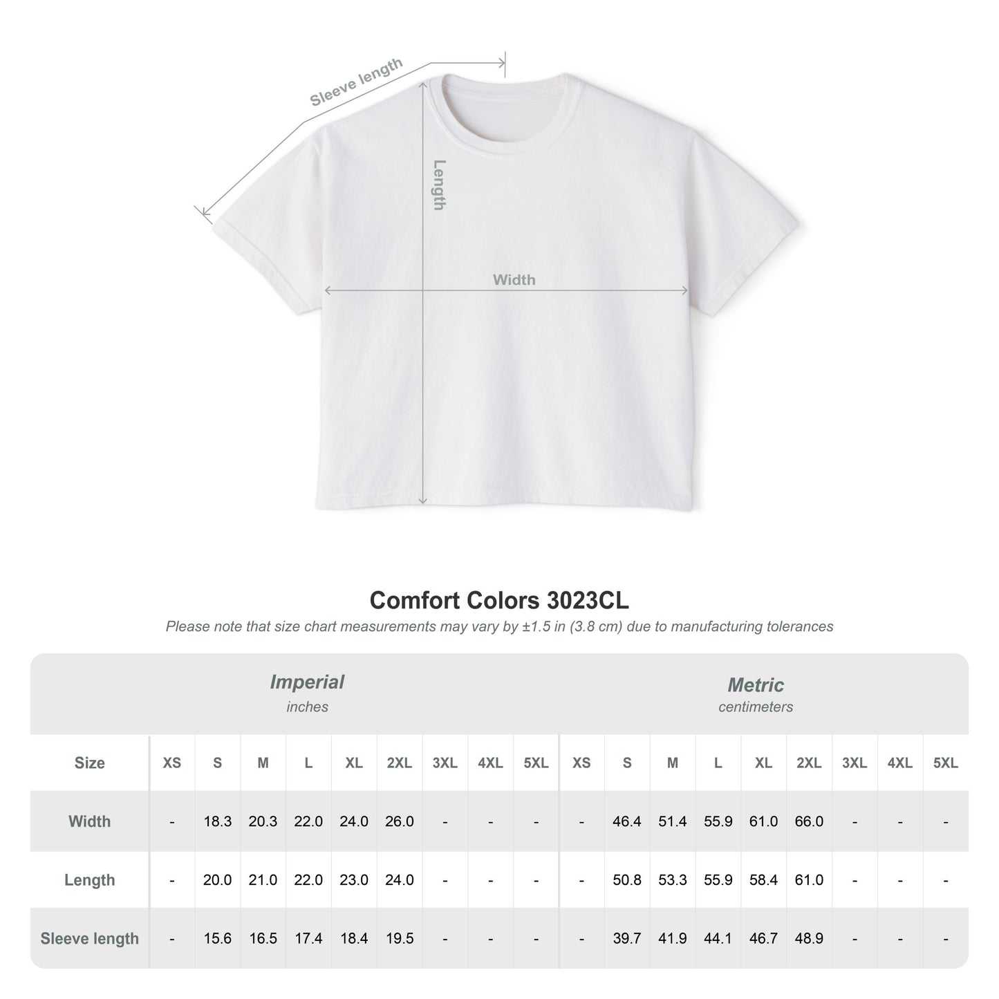 YHWH Women's Boxy Tee